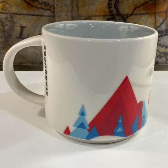Starbucks Whistler 2017 YOU ARE HERE collection 14 fl oz mug - Picture 2 of 5